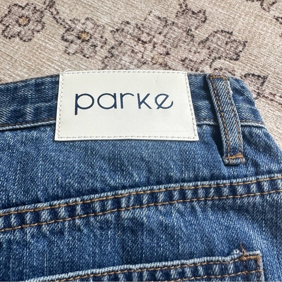 PARKE Denim Mini Skirt - Picture 5 of 5
